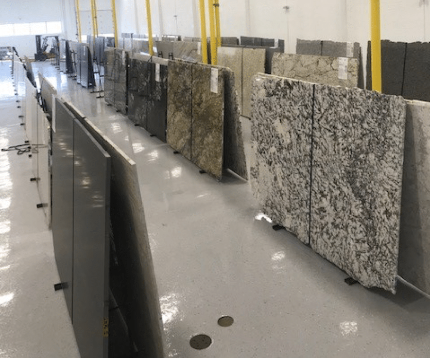 troy countertop slabs showroom